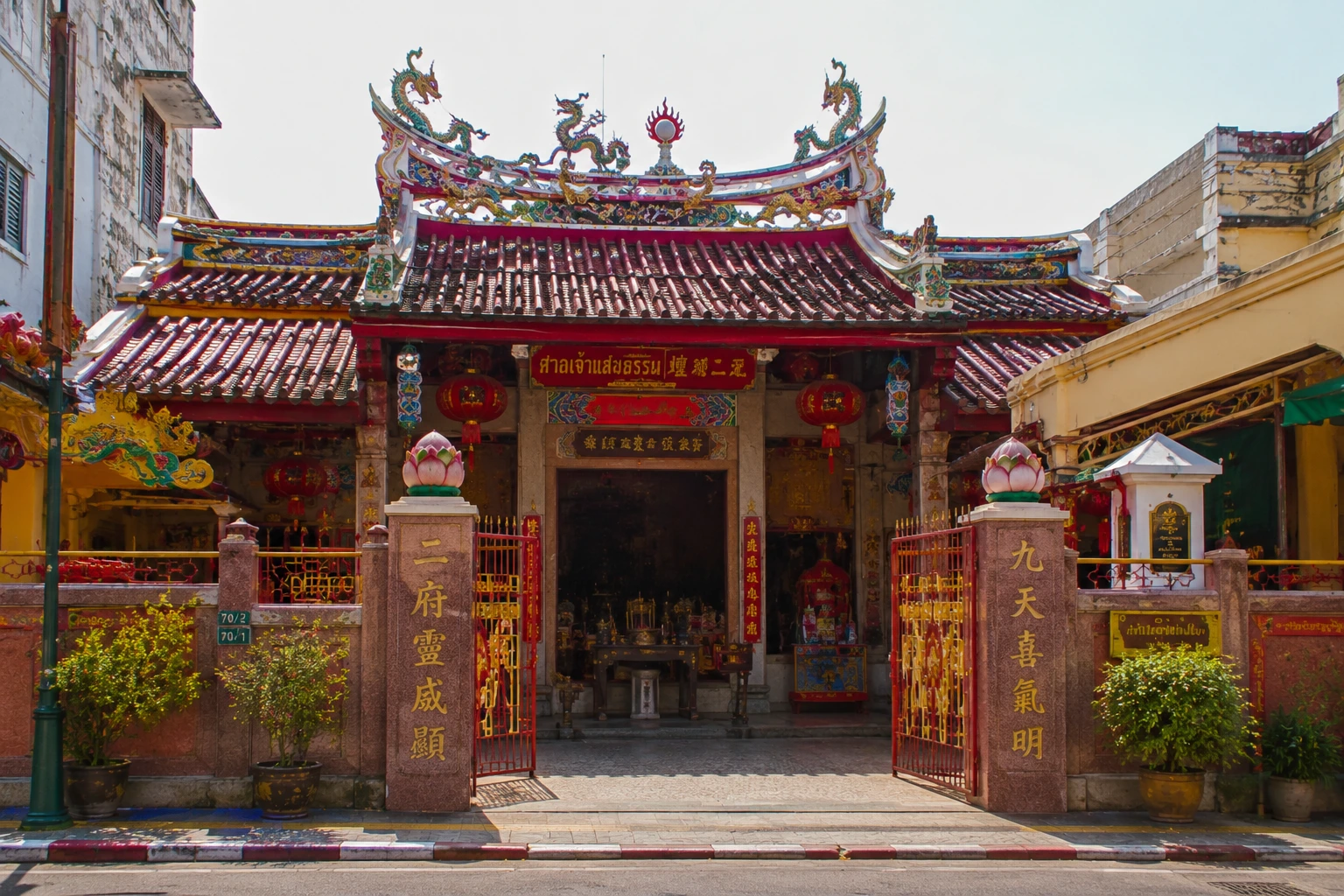 Китайский храм в Phuket Old Town