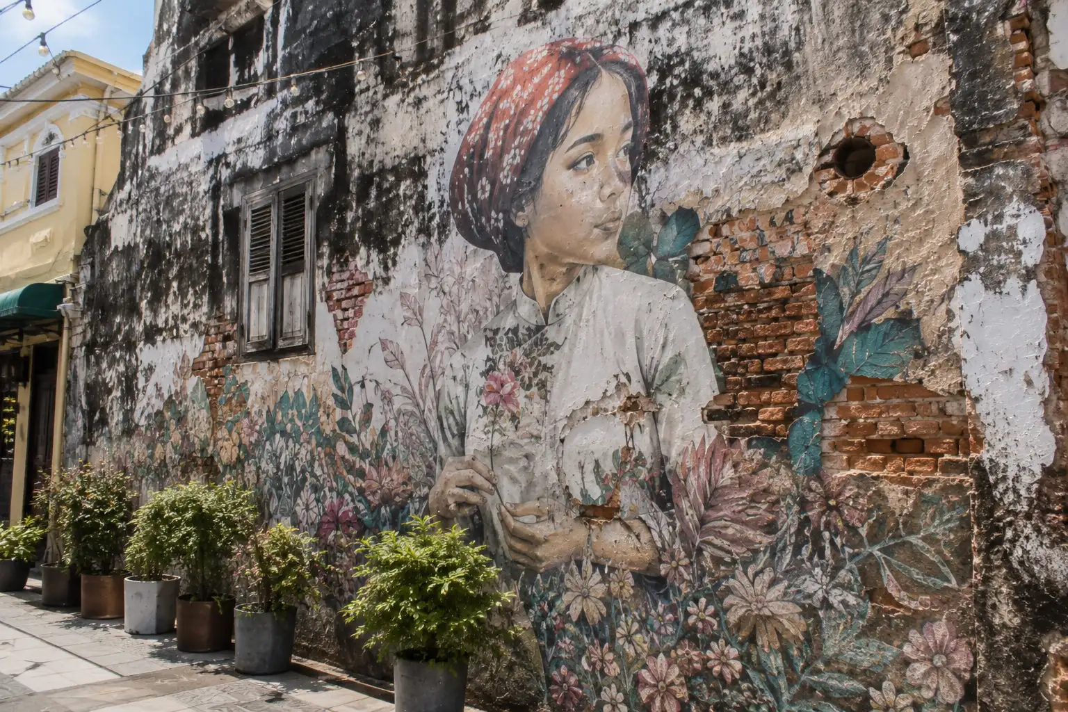 Уличное искусство и граффити в Phuket Old Town
